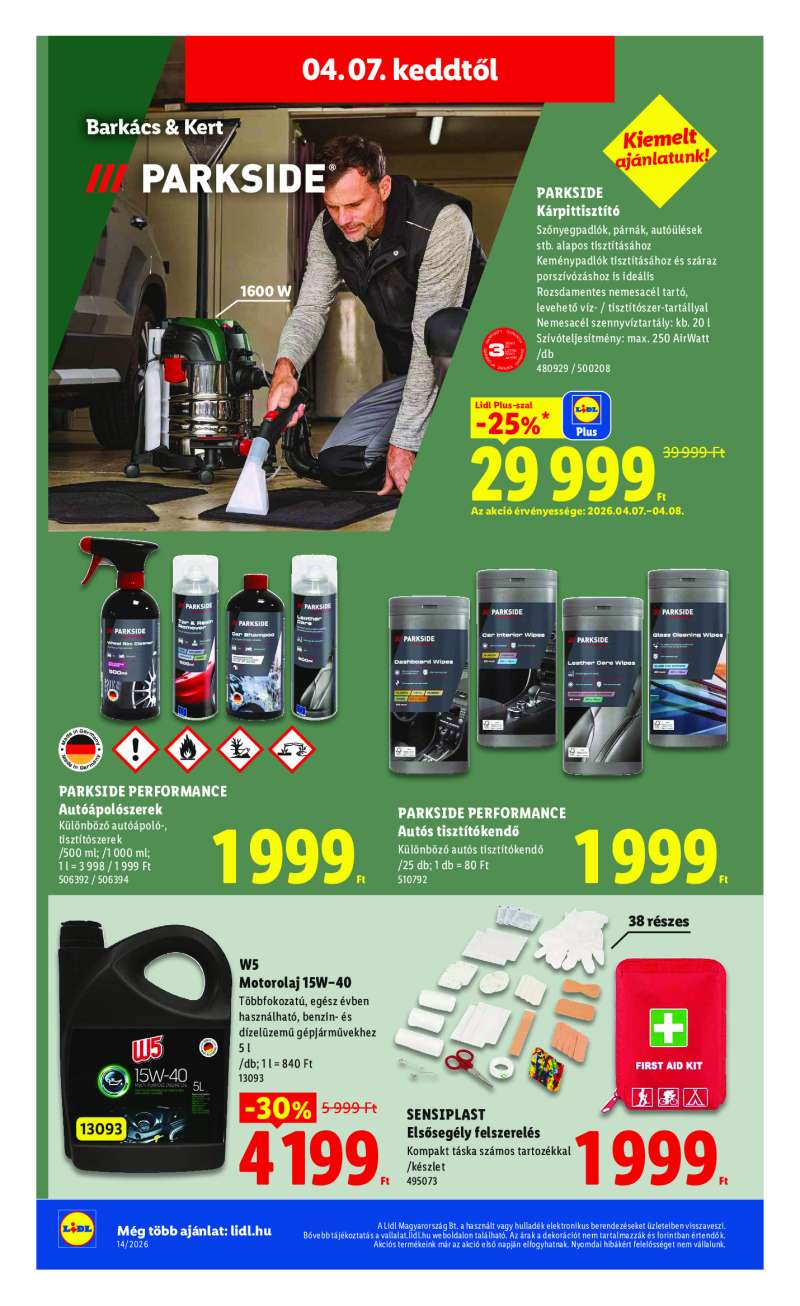 Lidl Érvényes 04.01-től 36 oldal