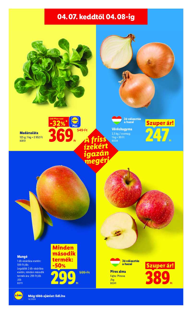 Lidl Érvényes 04.01-től 40 oldal