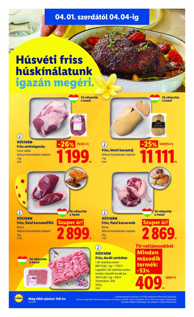 Lidl Érvényes 04.01-től 6 oldal