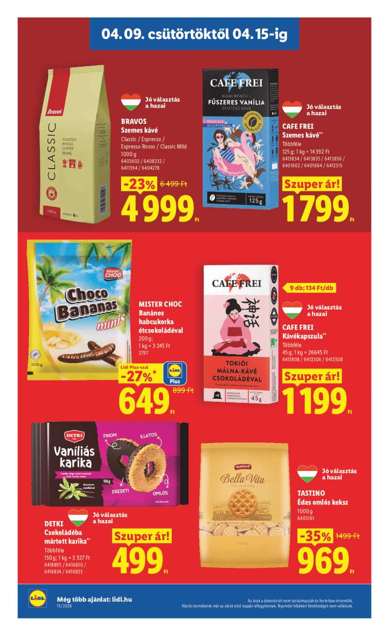 Lidl Érvényes 04.09-től 12 oldal