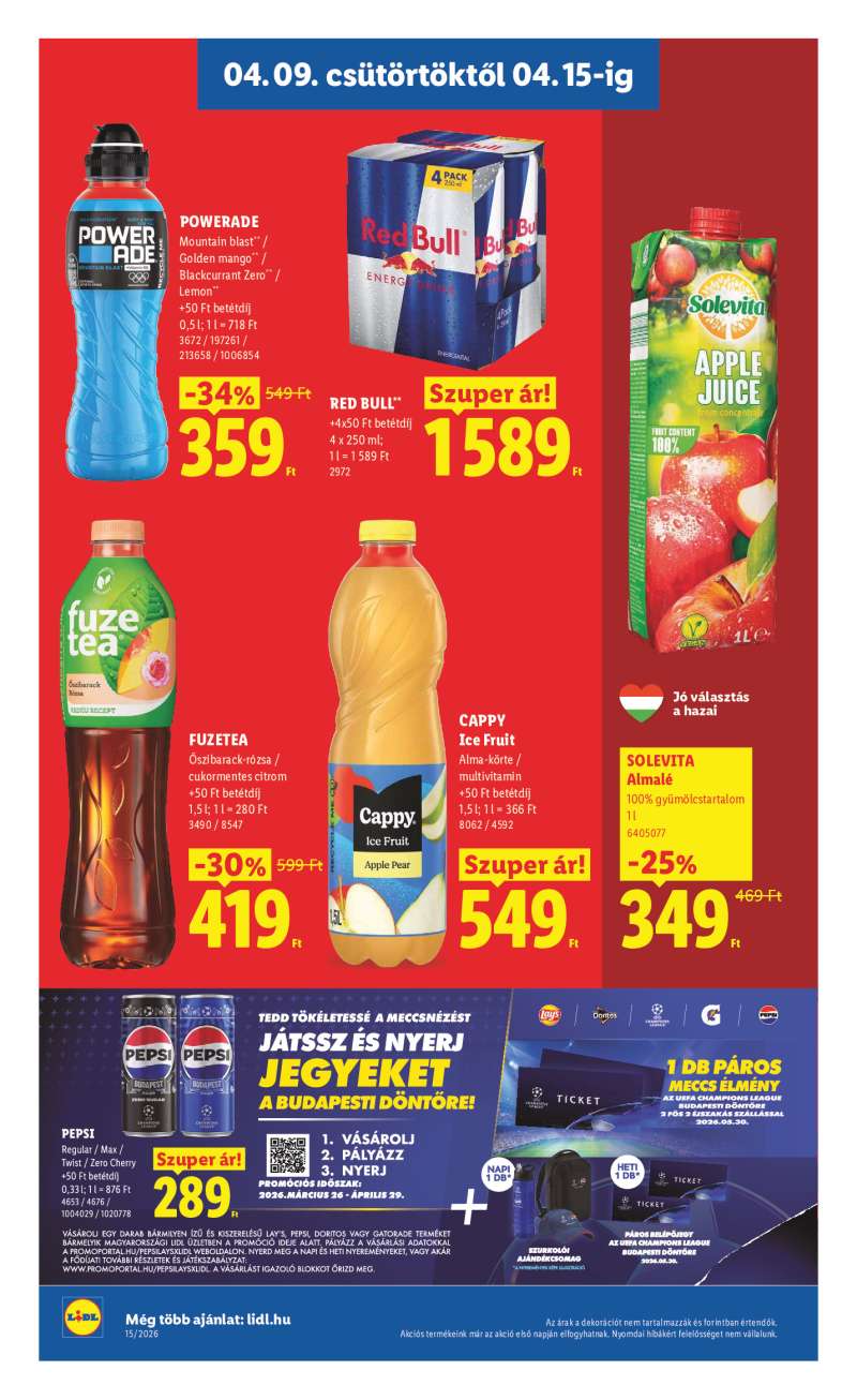 Lidl Érvényes 04.09-től 14 oldal