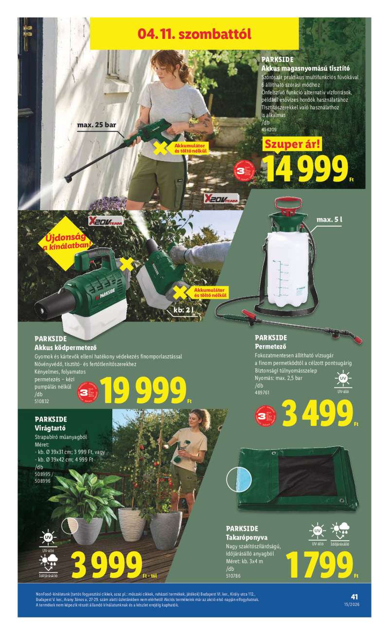 Lidl Érvényes 04.09-től 41 oldal