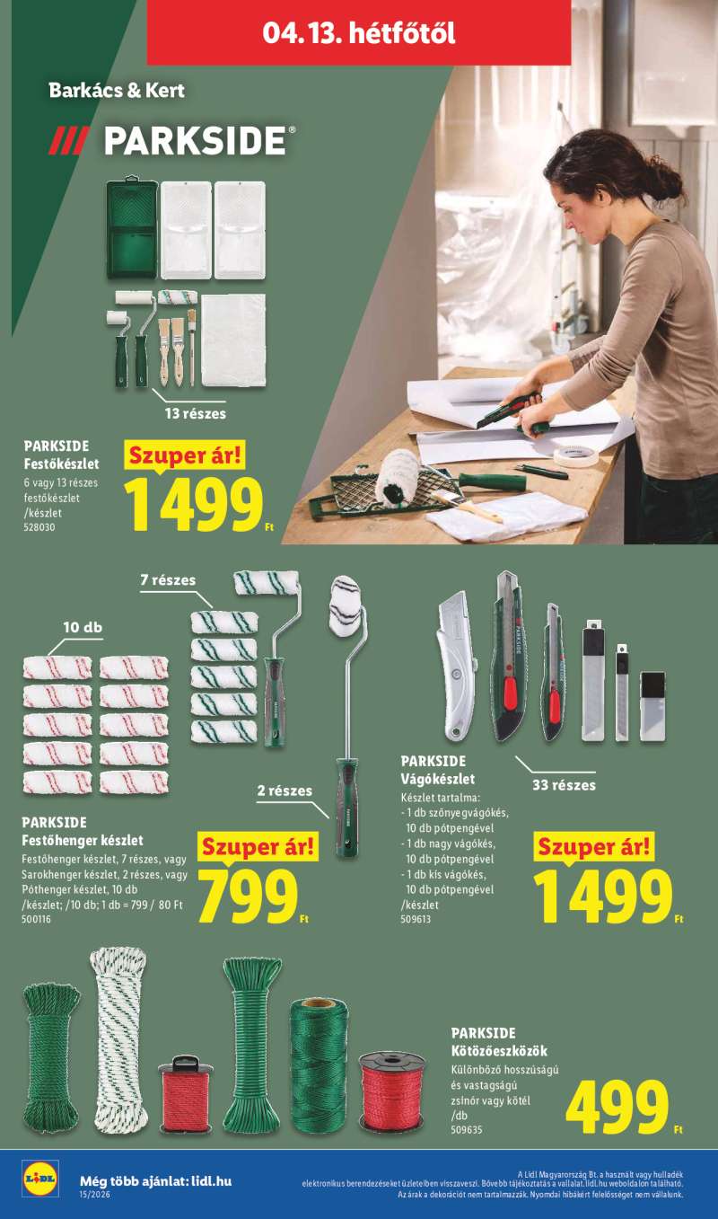 Lidl Érvényes 04.09-től 48 oldal