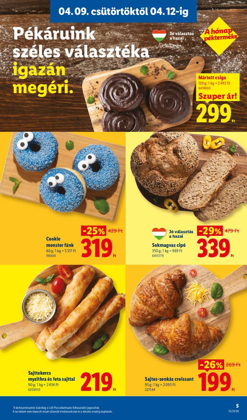 Lidl Érvényes 04.09-től 5 oldal
