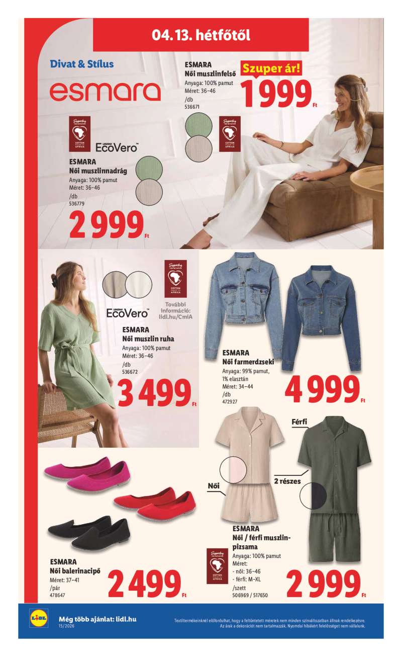 Lidl Érvényes 04.09-től 50 oldal