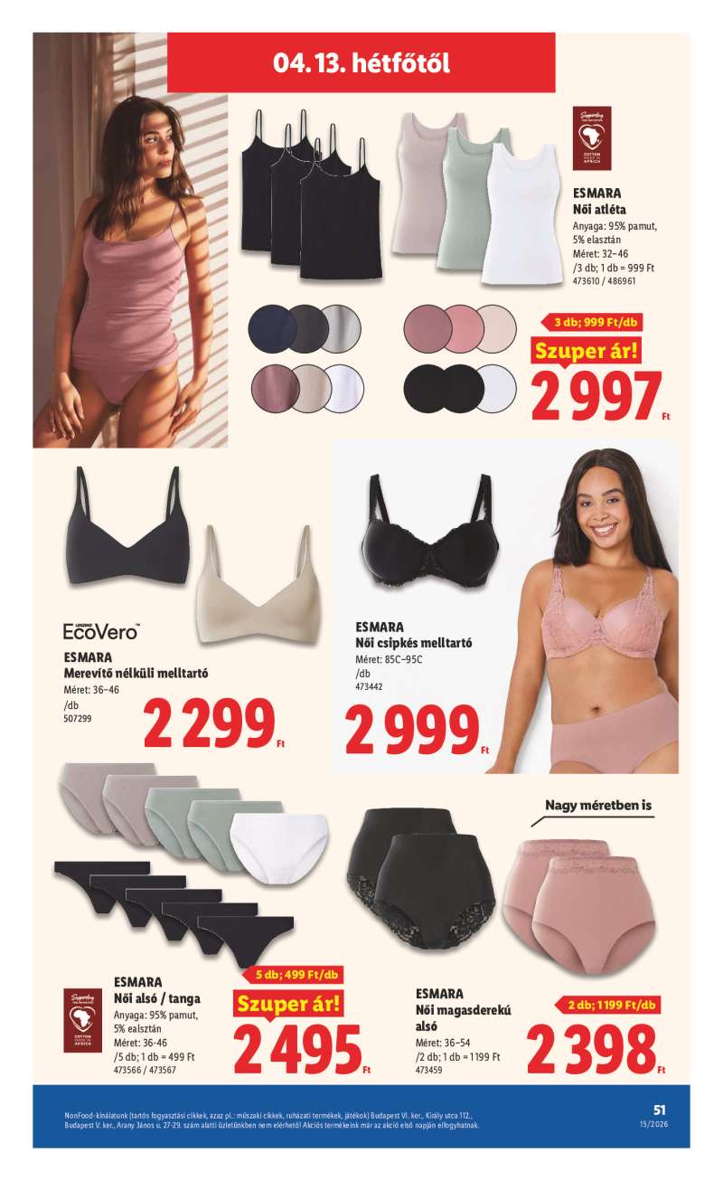 Lidl Érvényes 04.09-től 51 oldal