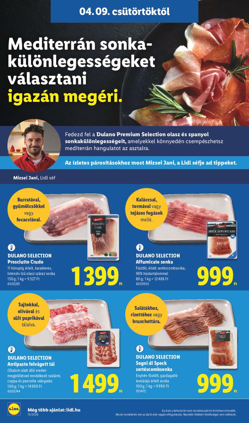 Lidl Érvényes 04.09-től 6 oldal