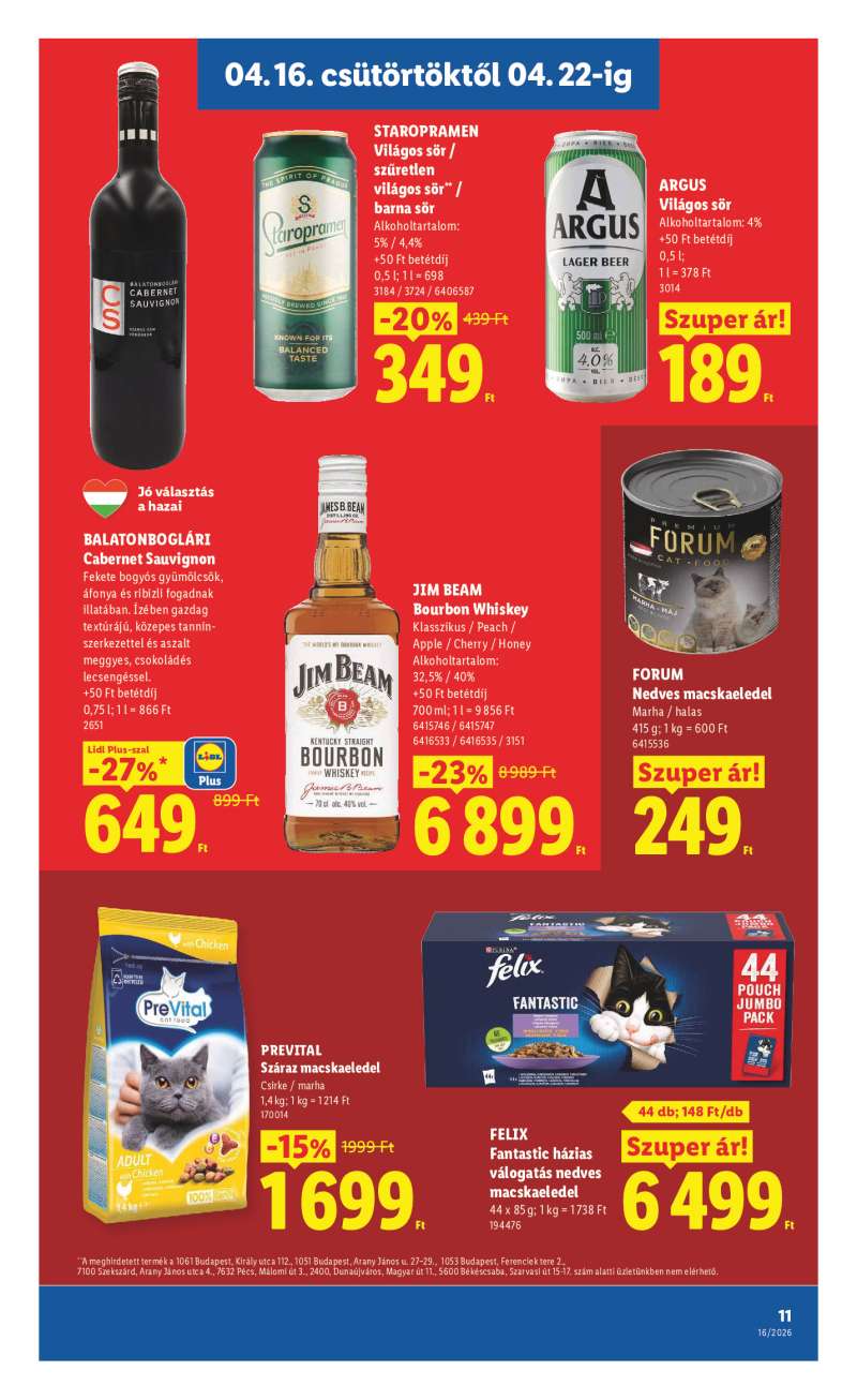 Lidl Akciós Újság 11 oldal