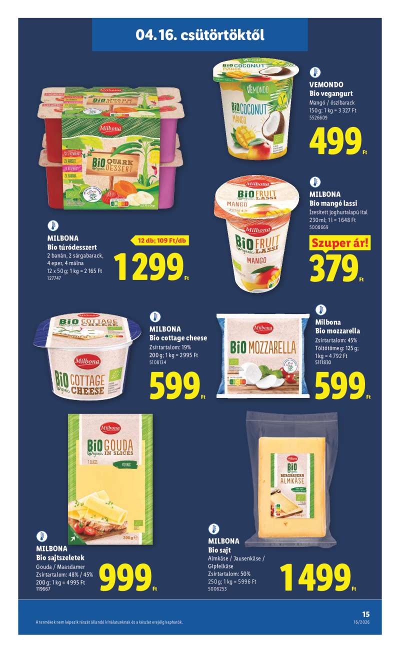 Lidl Akciós Újság 15 oldal