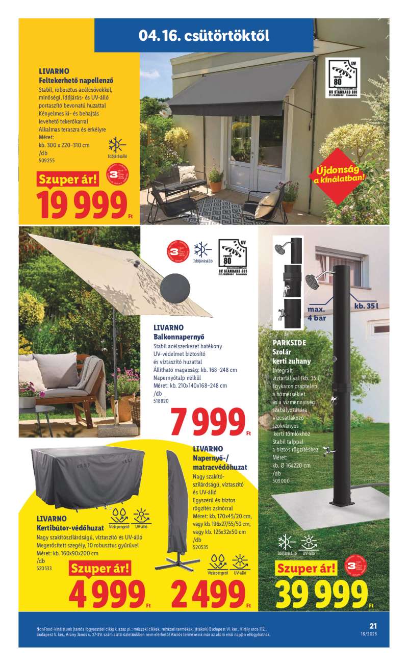 Lidl Akciós Újság 21 oldal