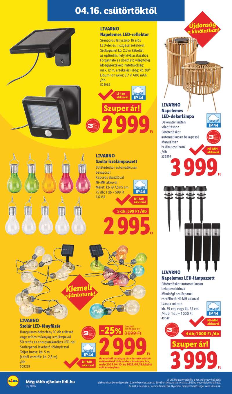 Lidl Akciós Újság 22 oldal