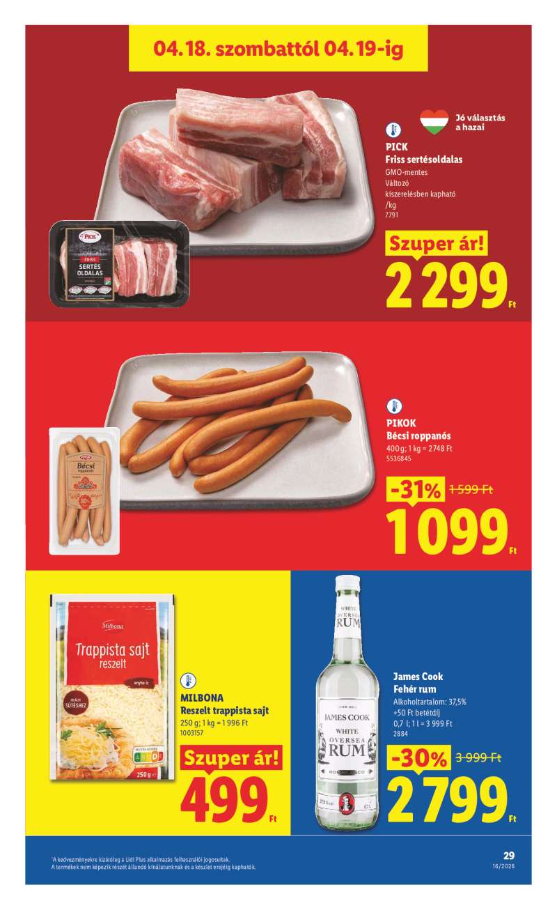 Lidl Akciós Újság 29 oldal