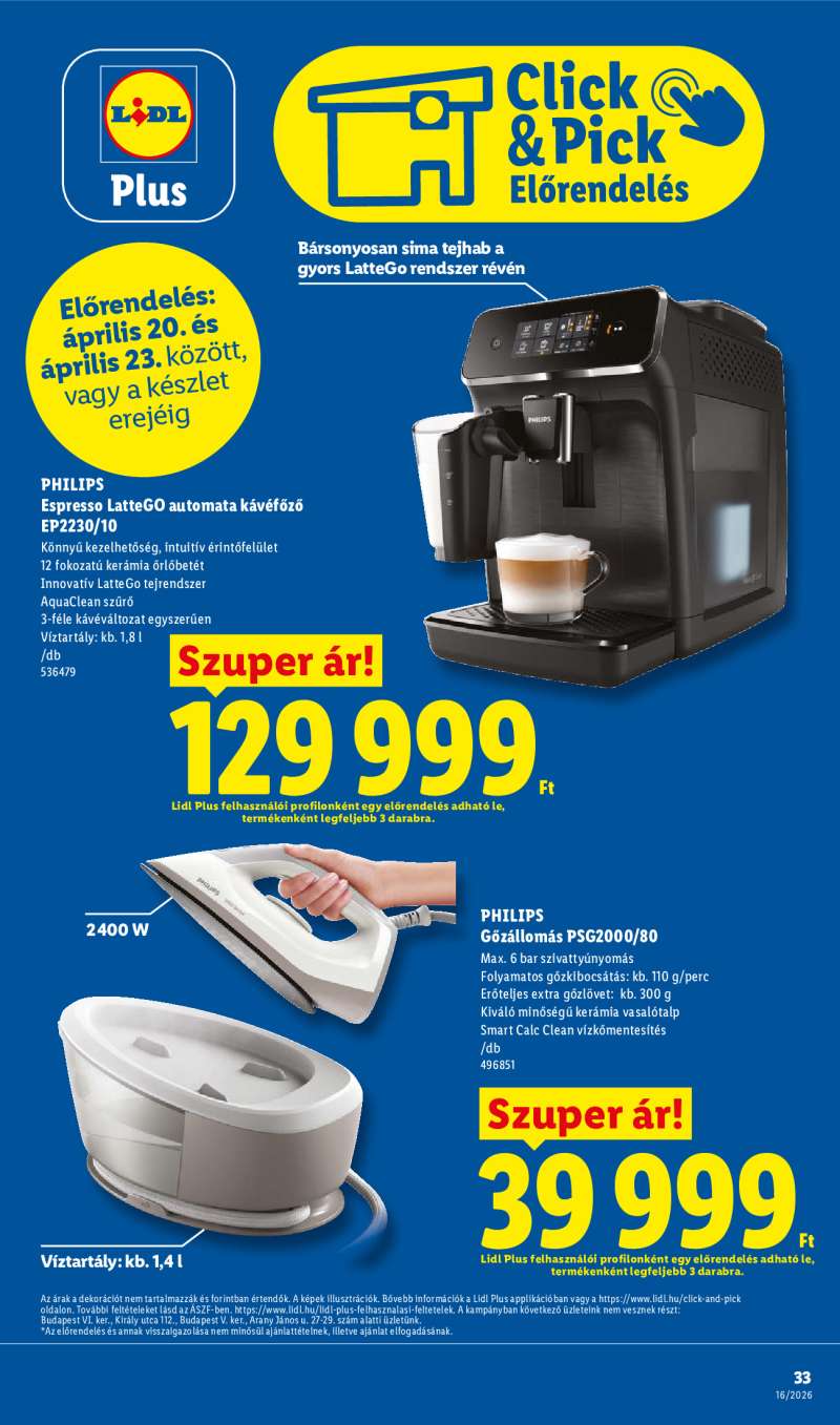 Lidl Akciós Újság 33 oldal