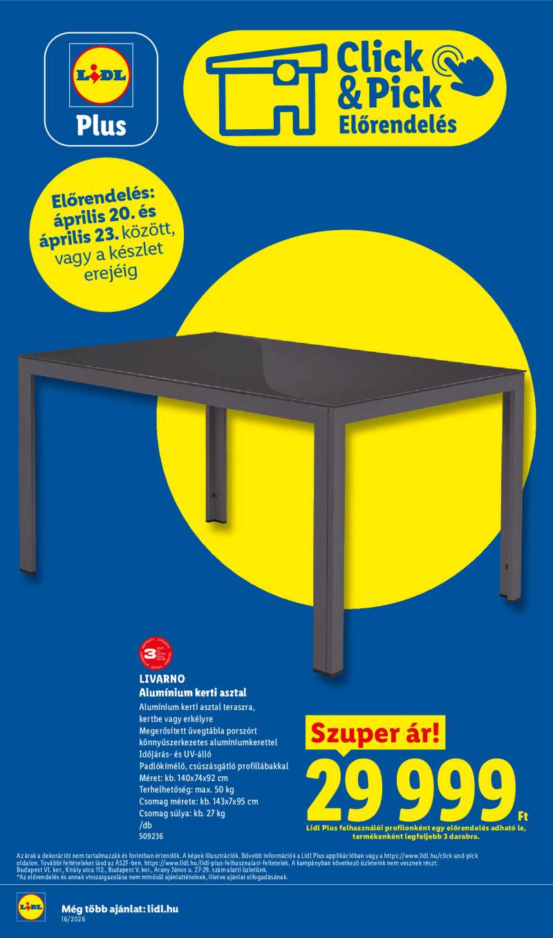 Lidl Akciós Újság 34 oldal