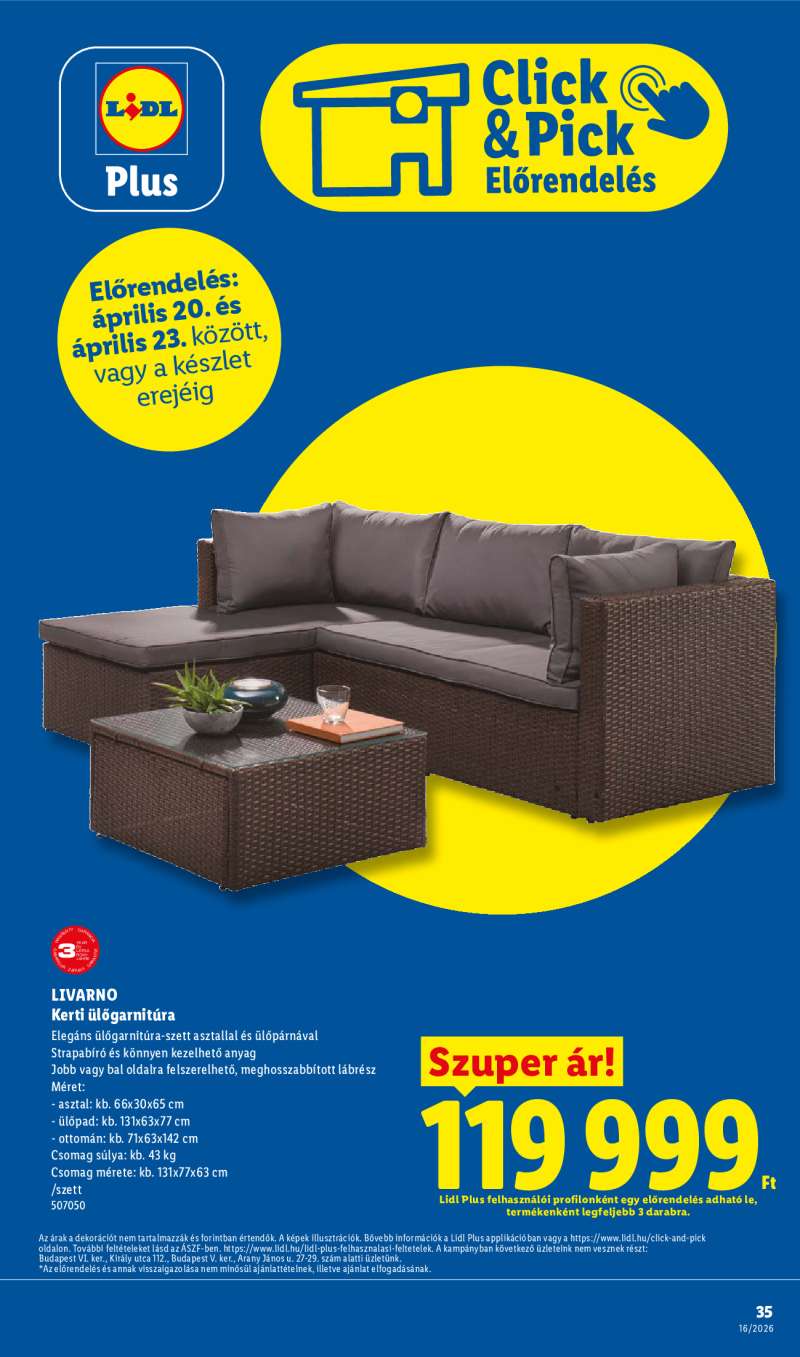 Lidl Akciós Újság 35 oldal