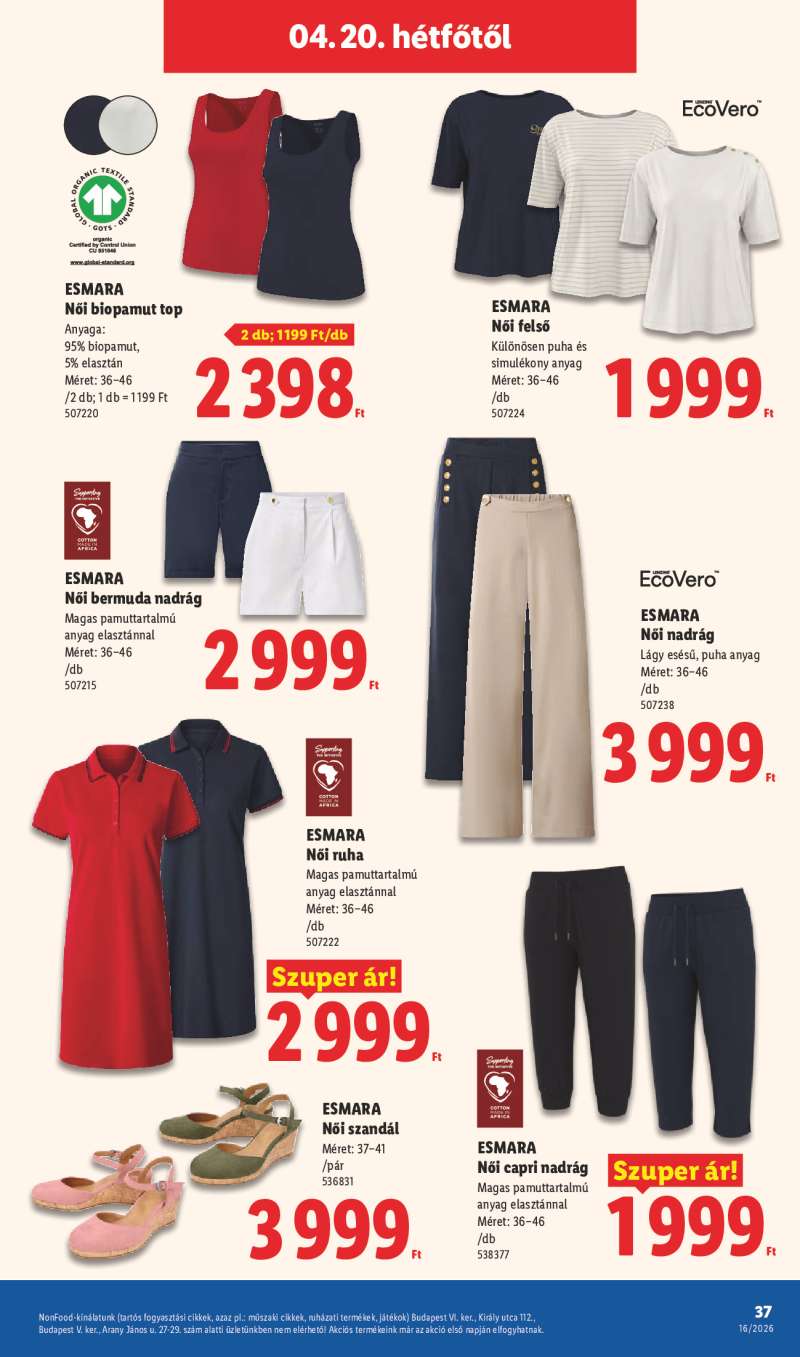 Lidl Akciós Újság 37 oldal