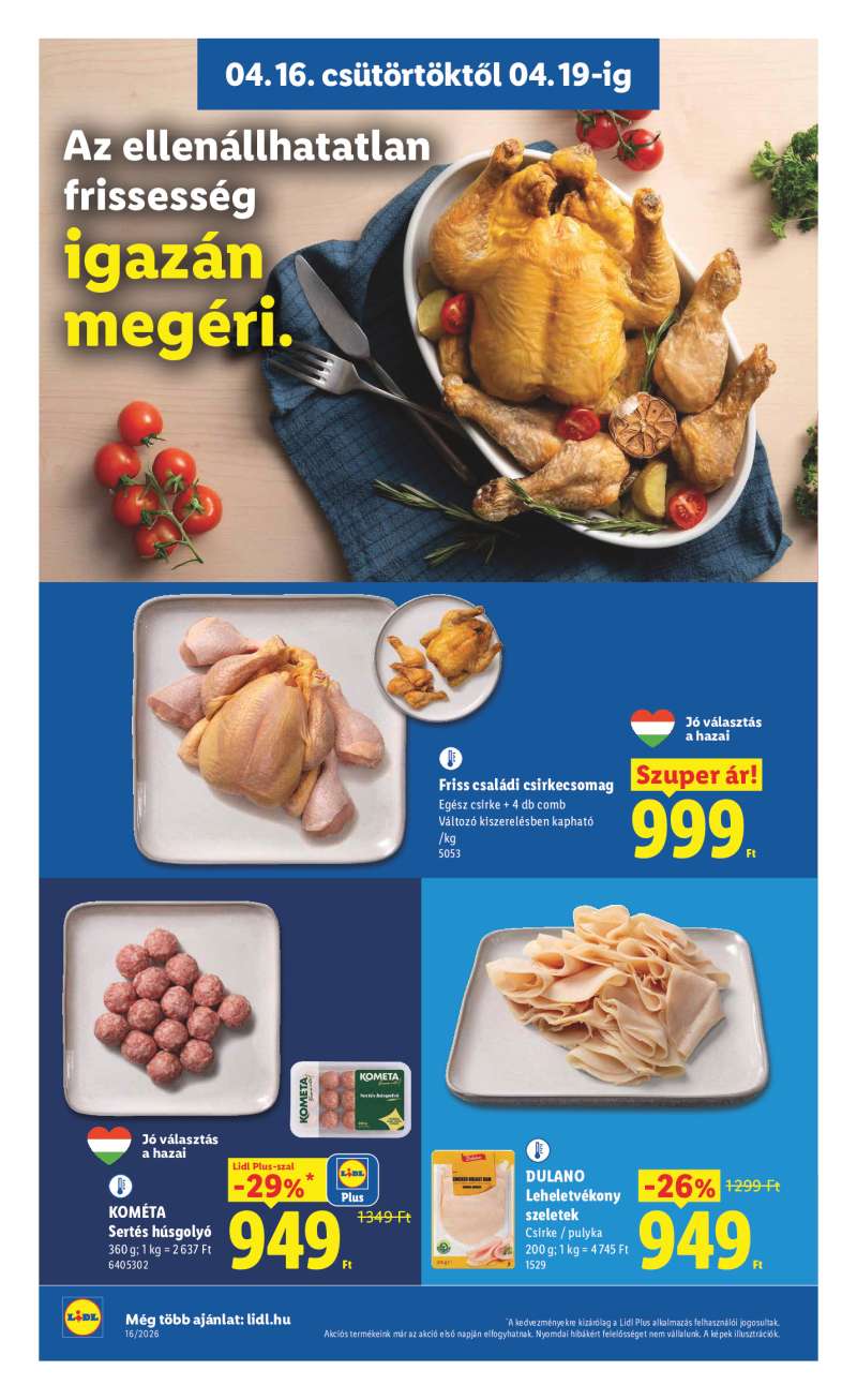 Lidl Akciós Újság 4 oldal