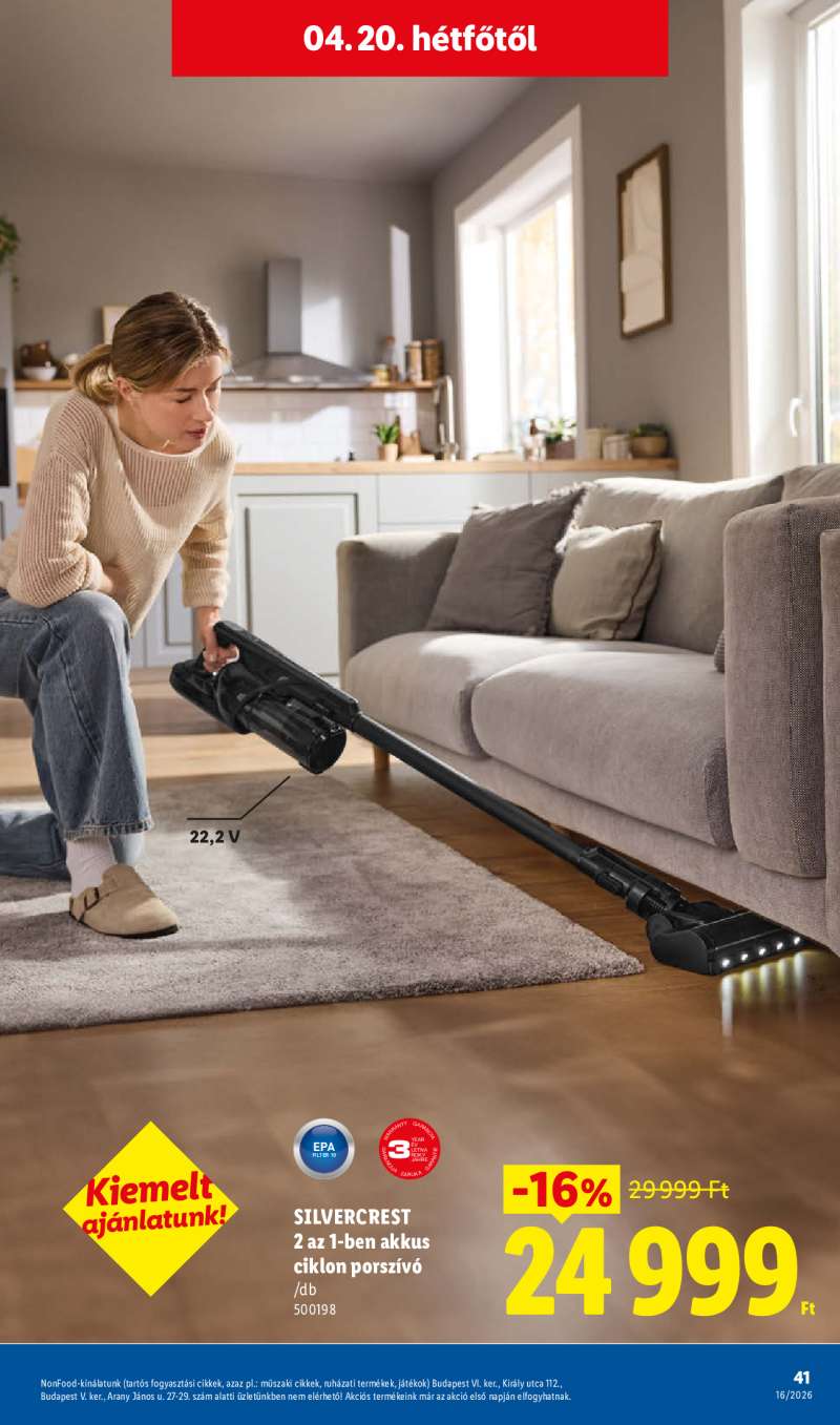 Lidl Akciós Újság 41 oldal