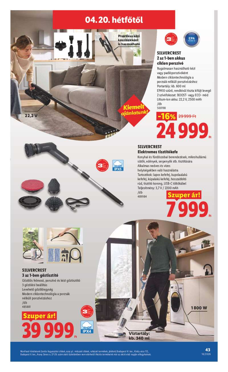 Lidl Akciós Újság 43 oldal