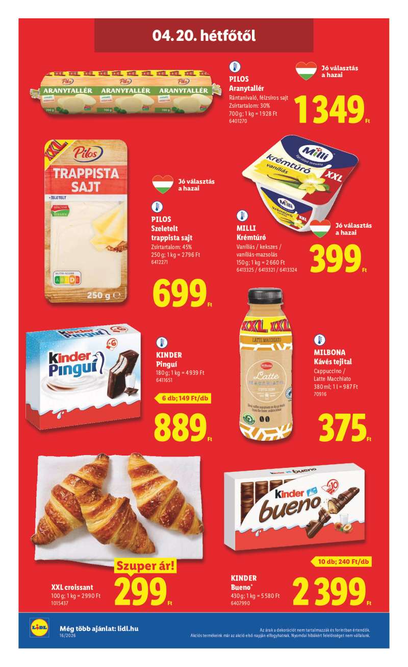 Lidl Akciós Újság 52 oldal