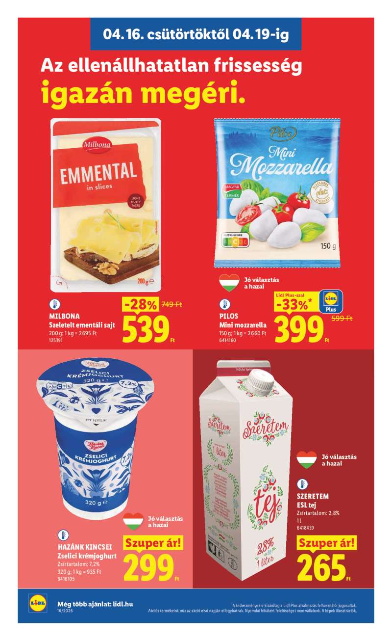Lidl Akciós Újság 6 oldal
