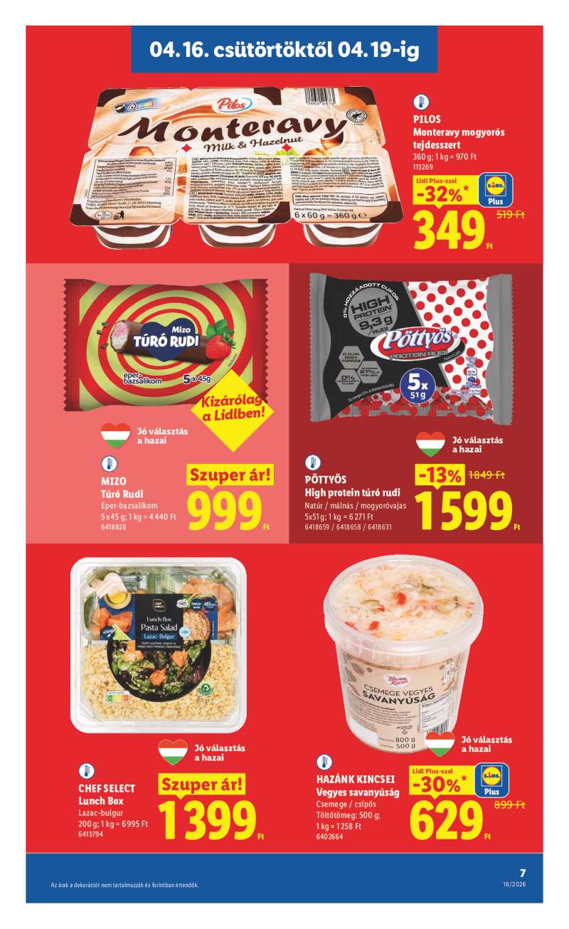 Lidl Akciós Újság 7 oldal