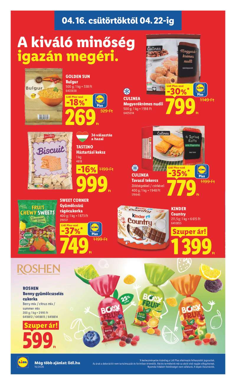 Lidl Akciós Újság 8 oldal