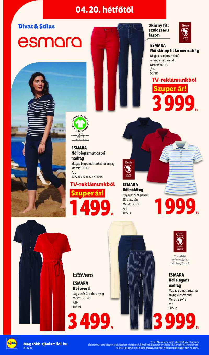 Lidl Érvényes 04.16-tól 16 oldal
