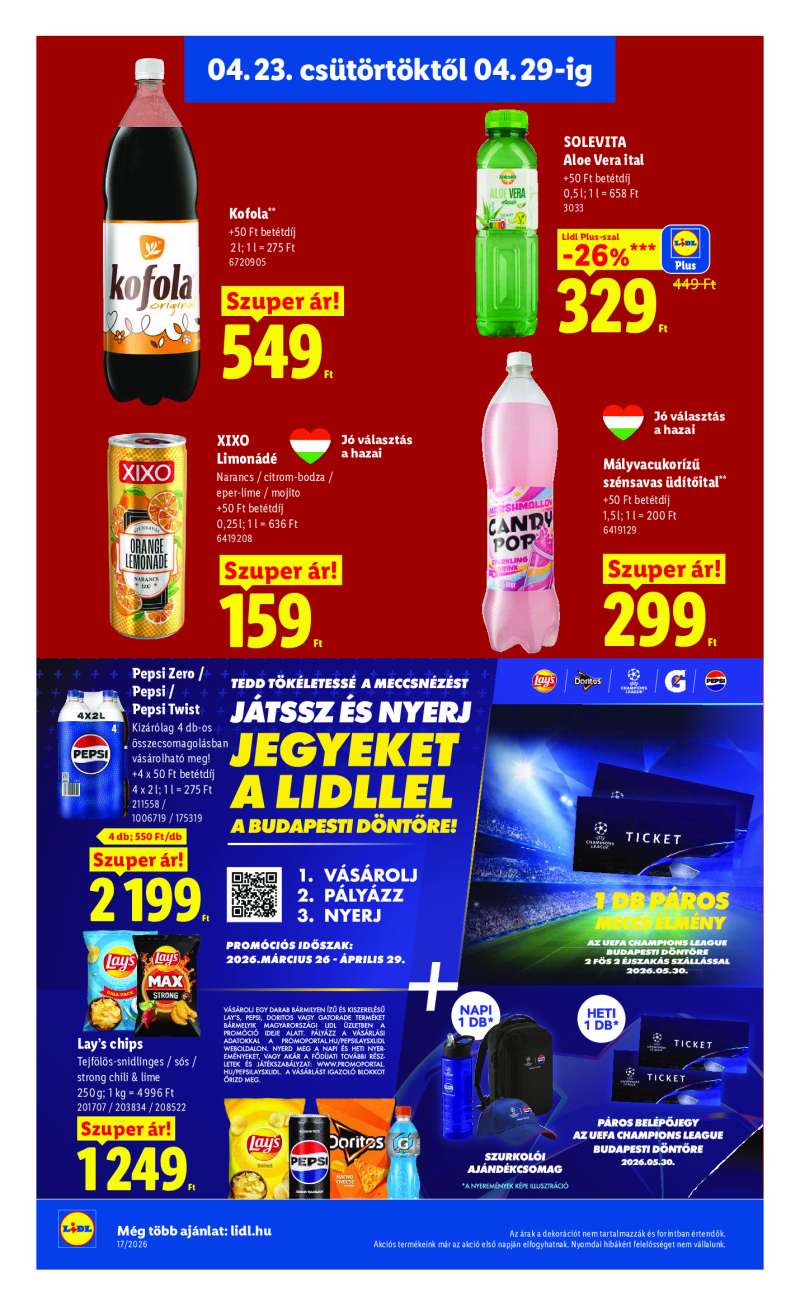 Lidl Érvényes 04.23-tól 10 oldal