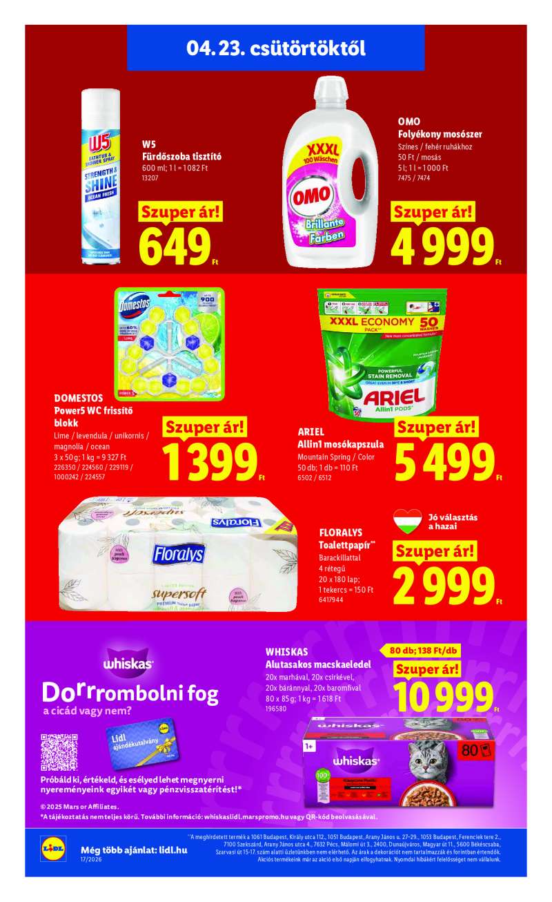 Lidl Érvényes 04.23-tól 12 oldal