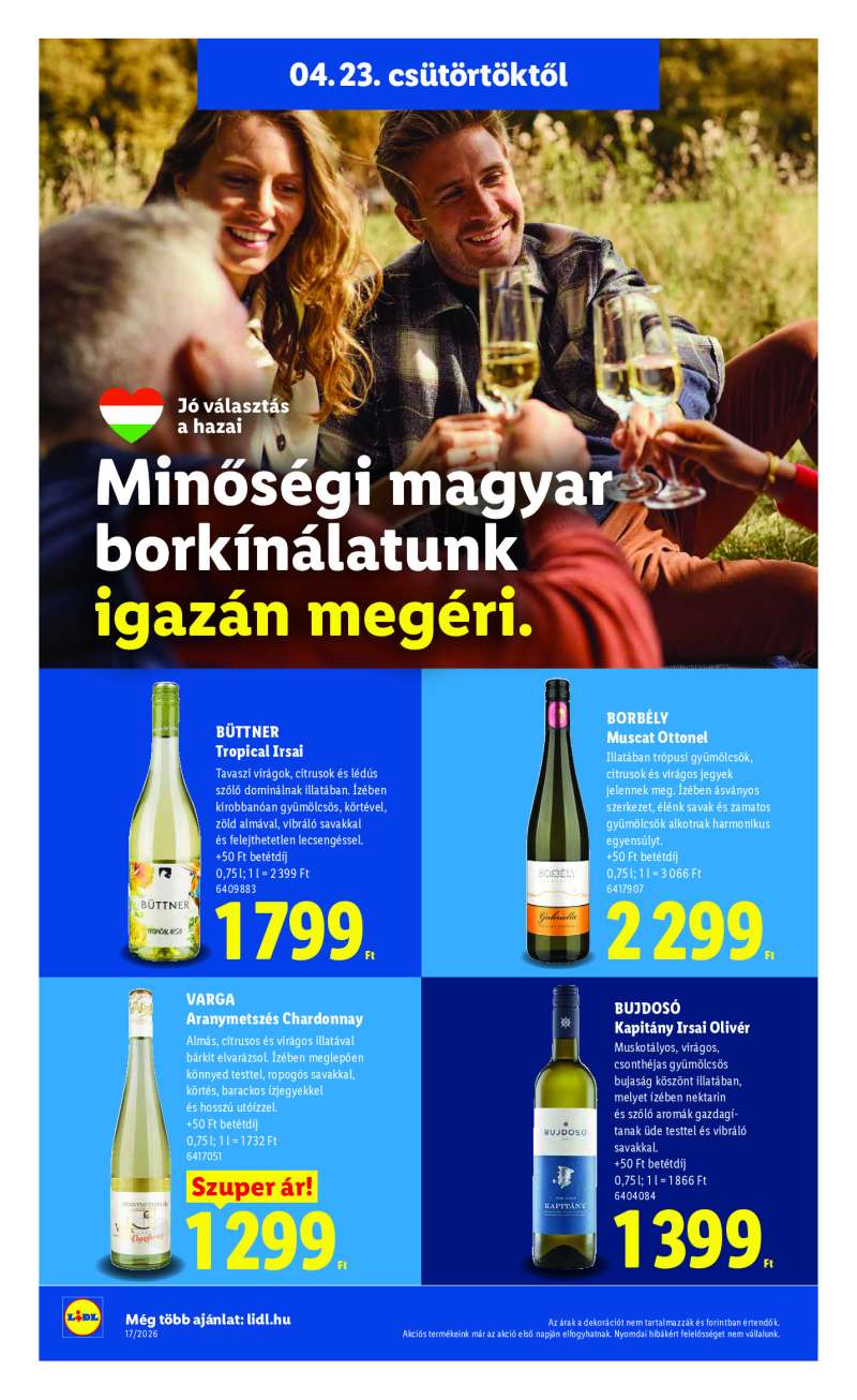 Lidl Érvényes 04.23-tól 14 oldal