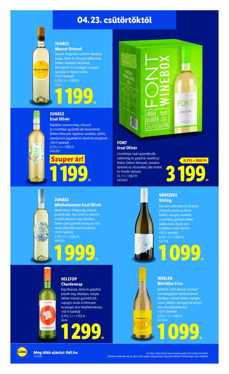 Lidl Érvényes 04.23-tól 16 oldal