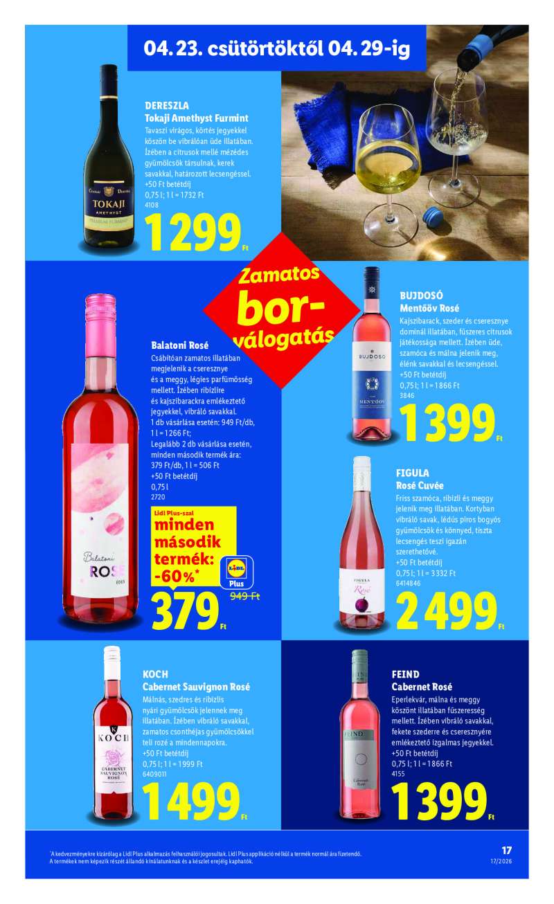 Lidl Érvényes 04.23-tól 17 oldal