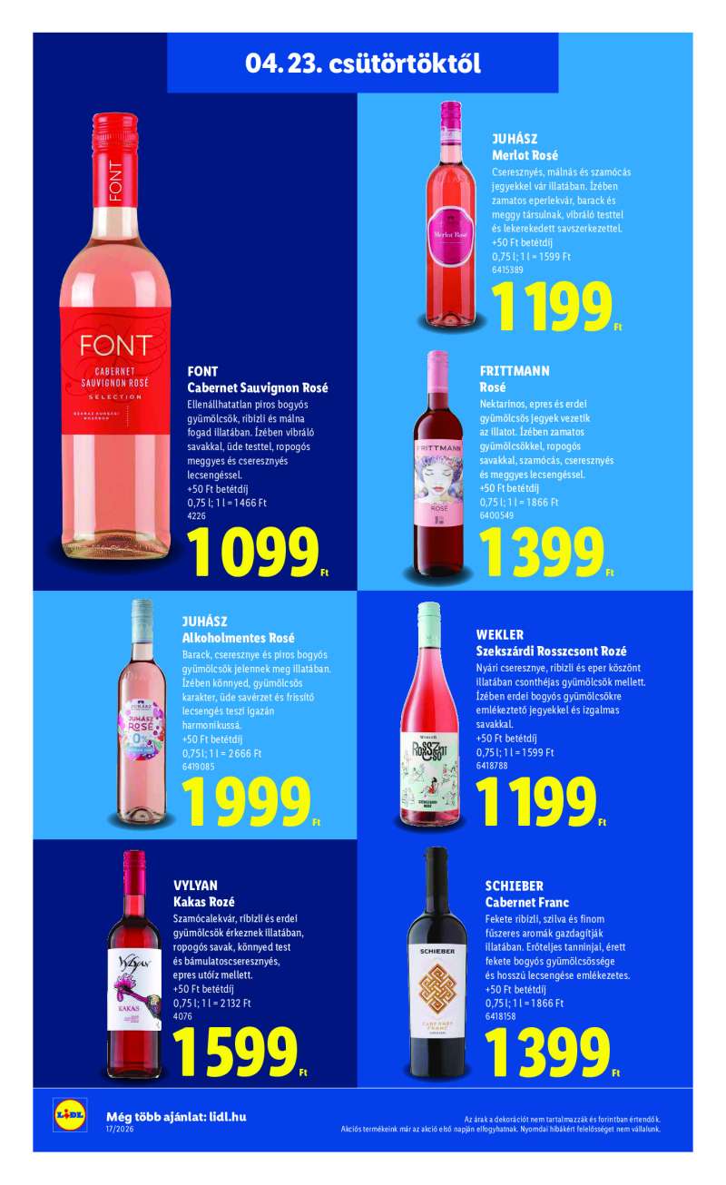 Lidl Érvényes 04.23-tól 18 oldal