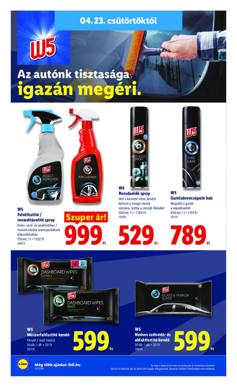 Lidl Érvényes 04.23-tól 20 oldal