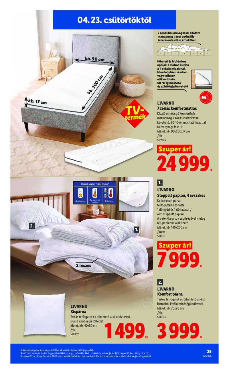 Lidl Érvényes 04.23-tól 25 oldal