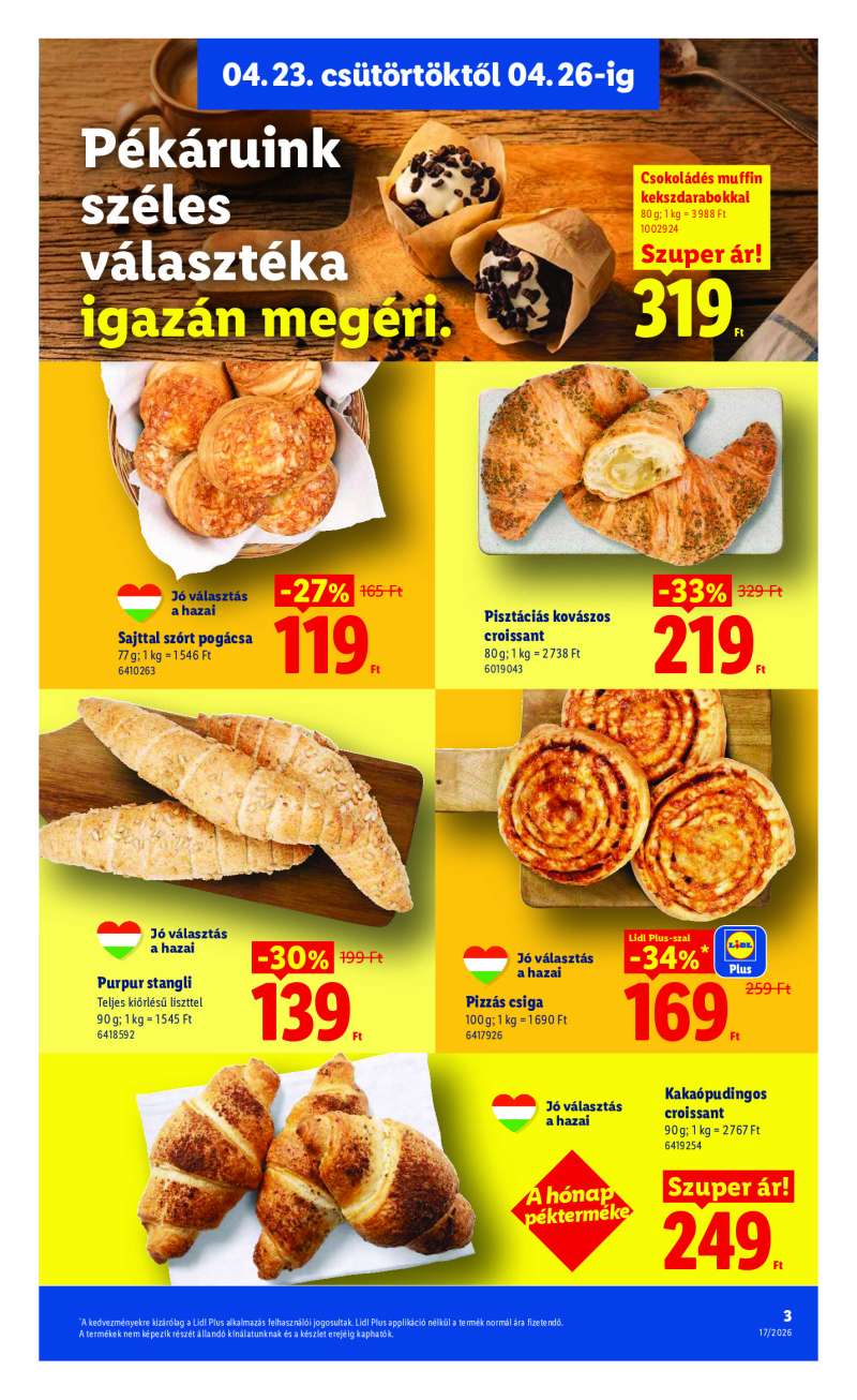 Lidl Érvényes 04.23-tól 3 oldal