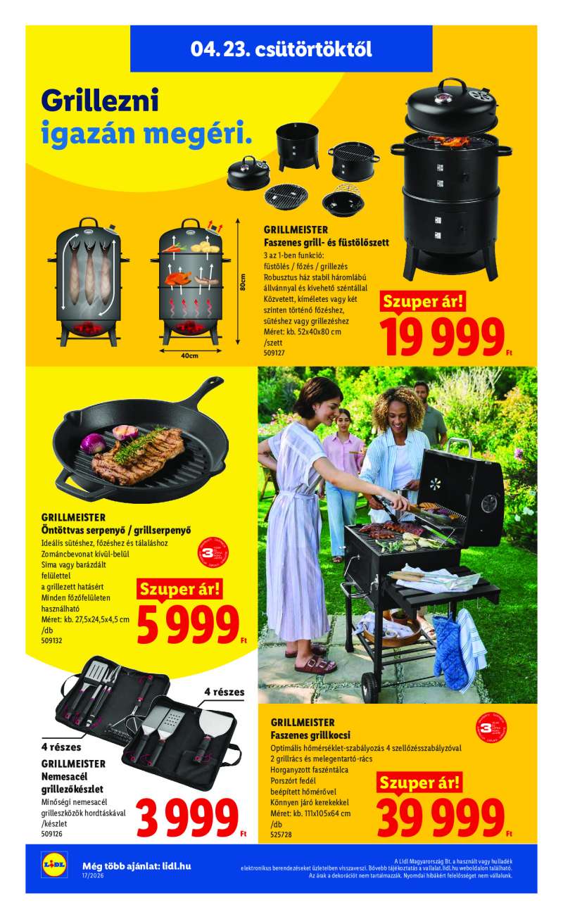 Lidl Érvényes 04.23-tól 34 oldal