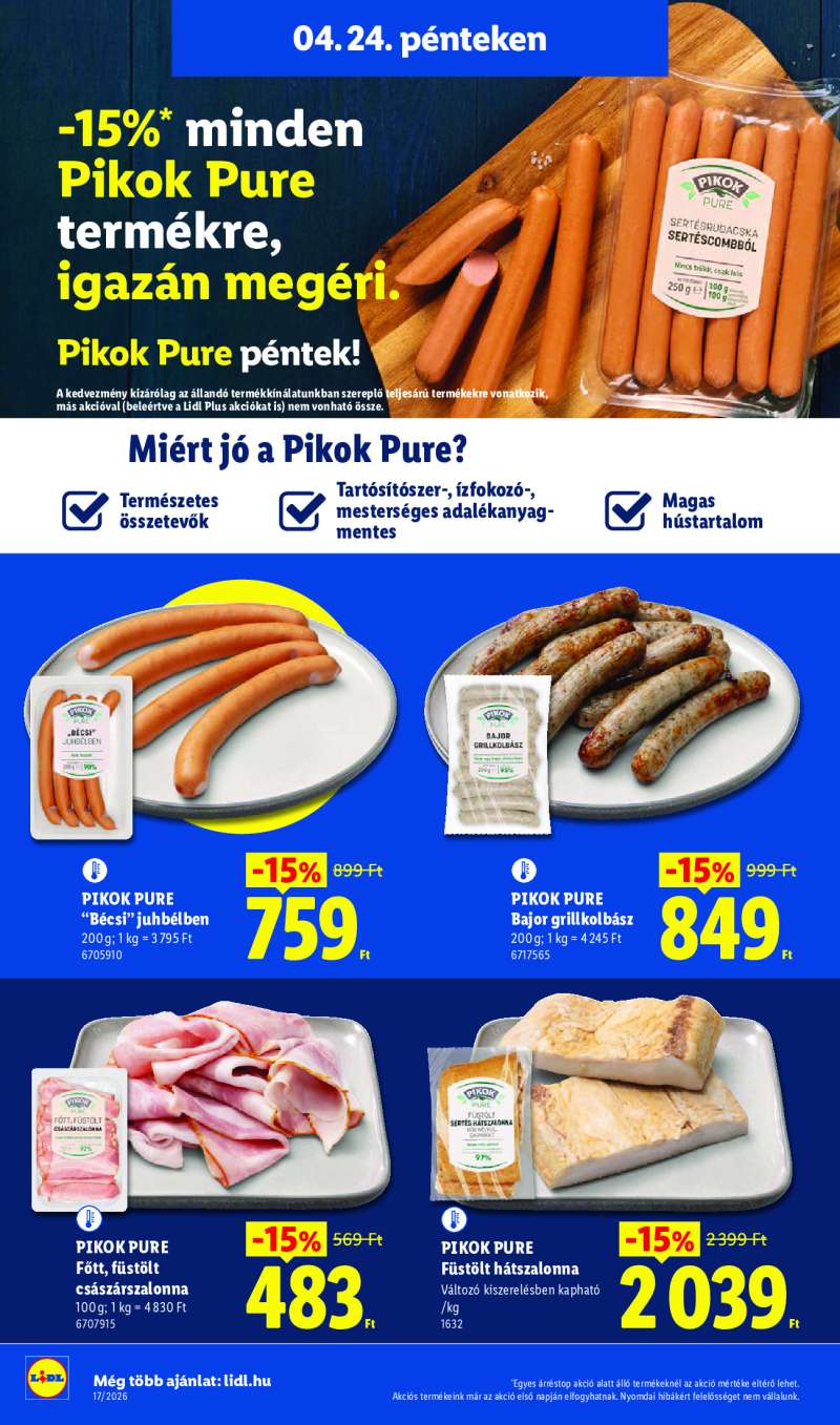 Lidl Érvényes 04.23-tól 36 oldal