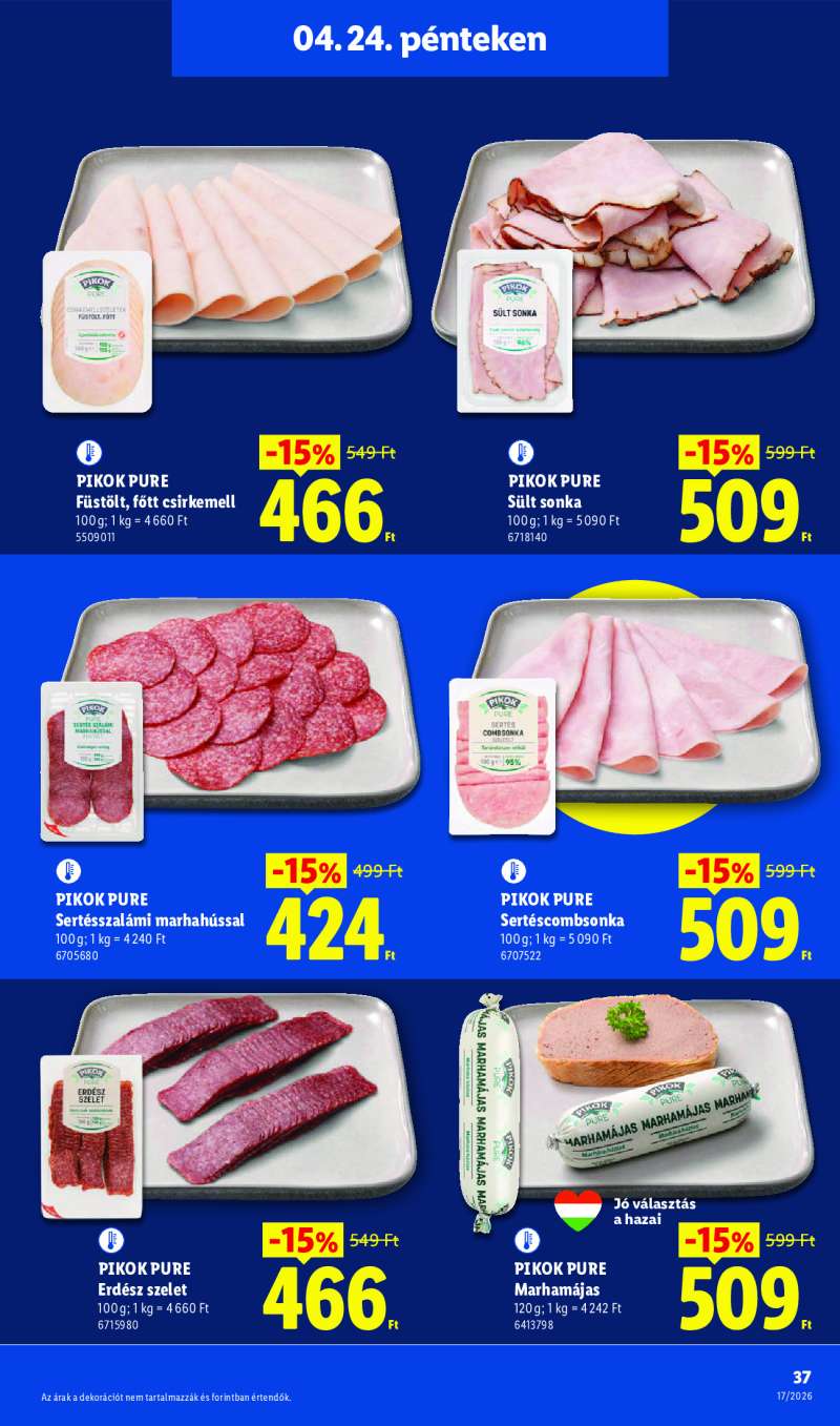 Lidl Érvényes 04.23-tól 37 oldal