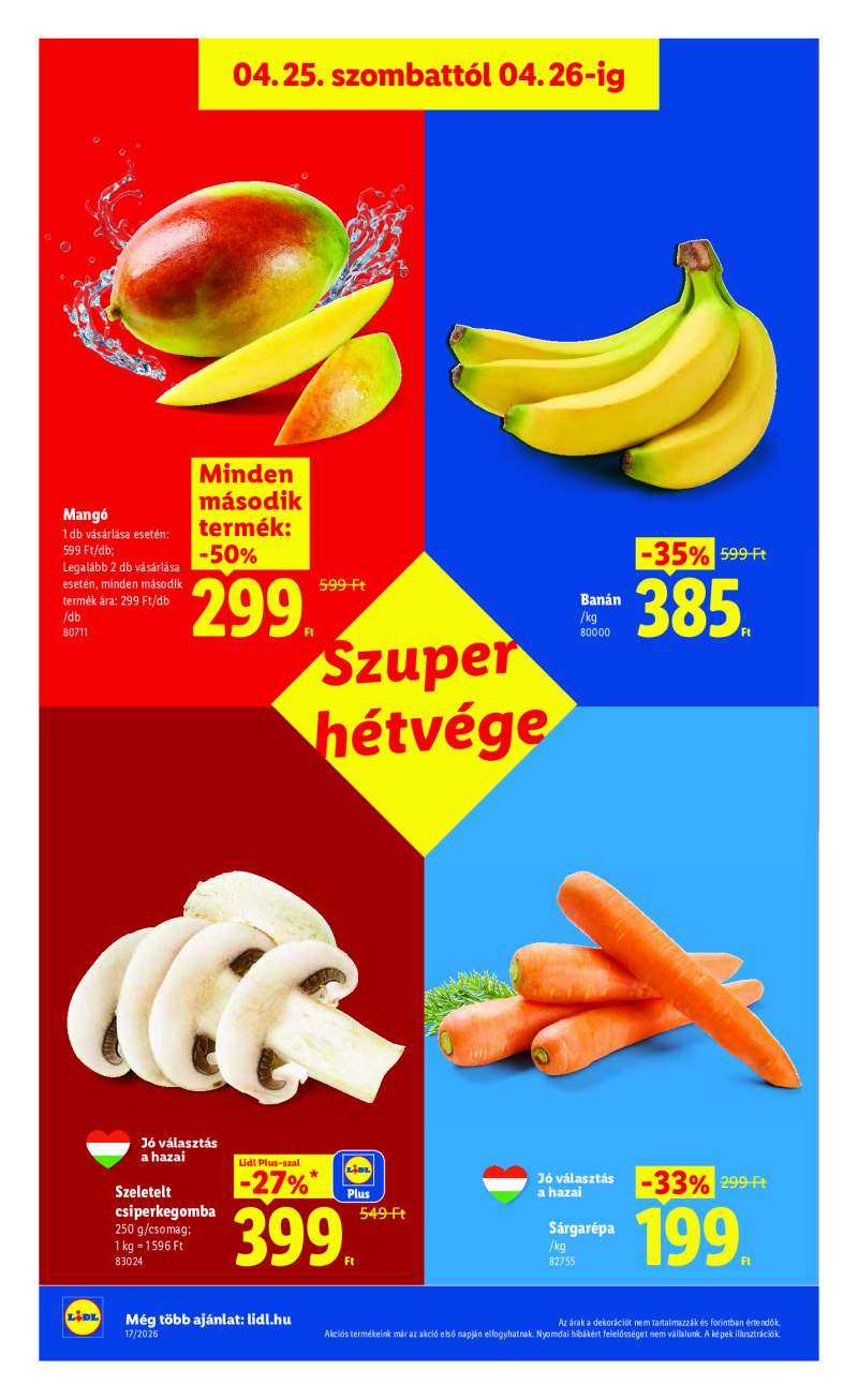 Lidl Érvényes 04.23-tól 38 oldal