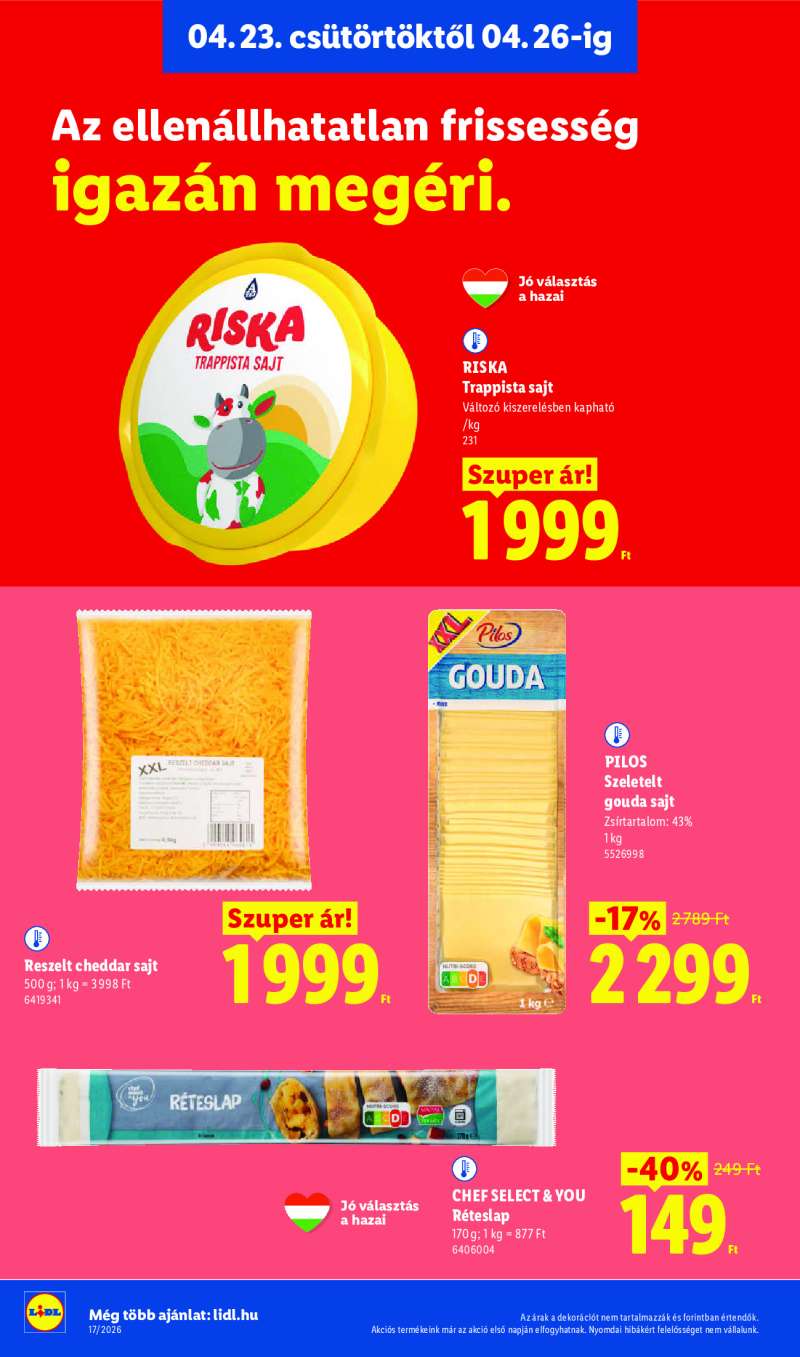 Lidl Érvényes 04.23-tól 6 oldal