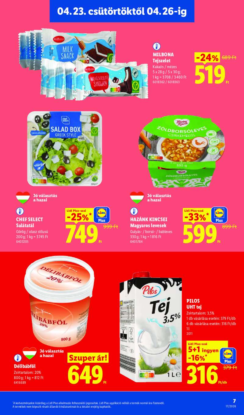 Lidl Érvényes 04.23-tól 7 oldal