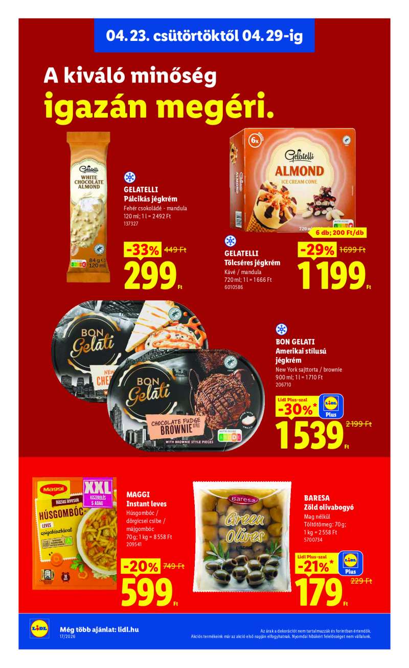 Lidl Érvényes 04.23-tól 8 oldal