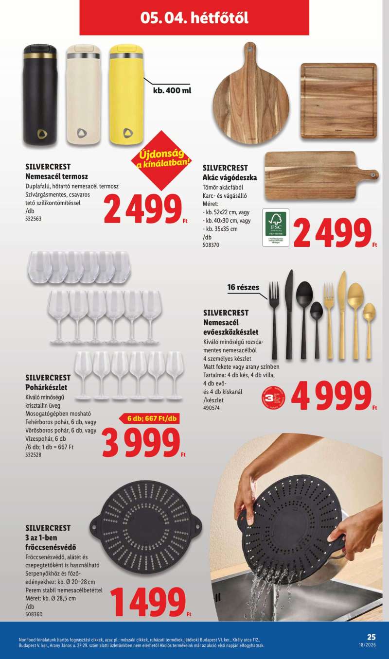 Lidl Akciós Újság NonFood 25 oldal