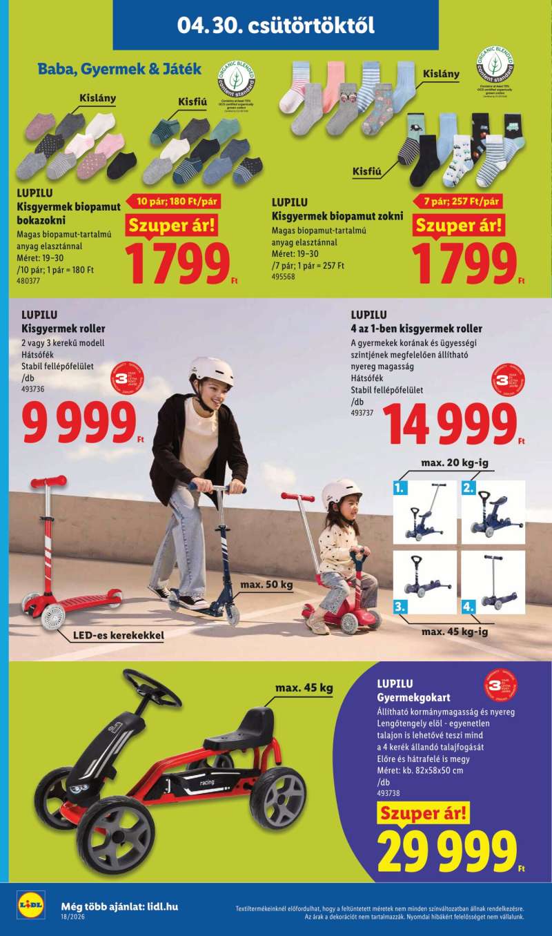 Lidl Akciós Újság NonFood 6 oldal