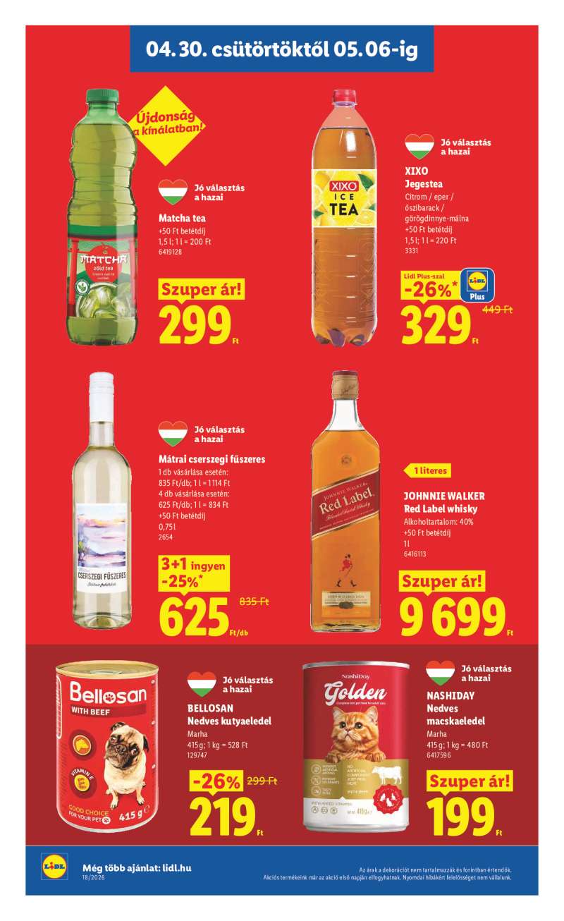 Lidl Érvényes 04.30-tól 14 oldal