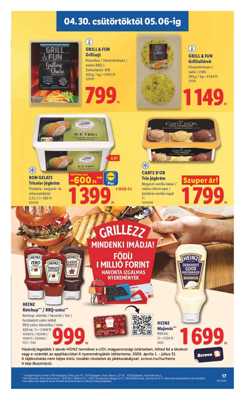 Lidl Érvényes 04.30-tól 17 oldal
