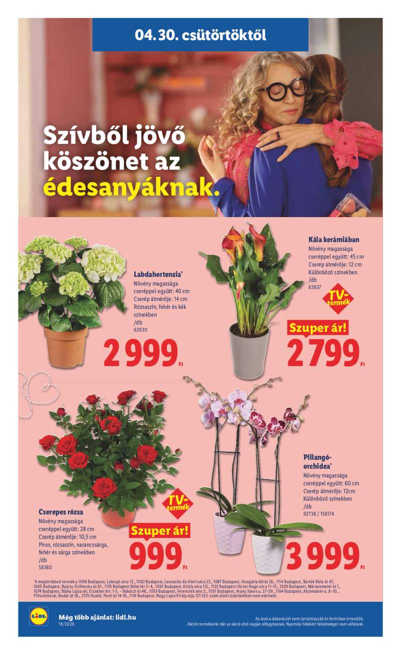 Lidl Érvényes 04.30-tól 20 oldal