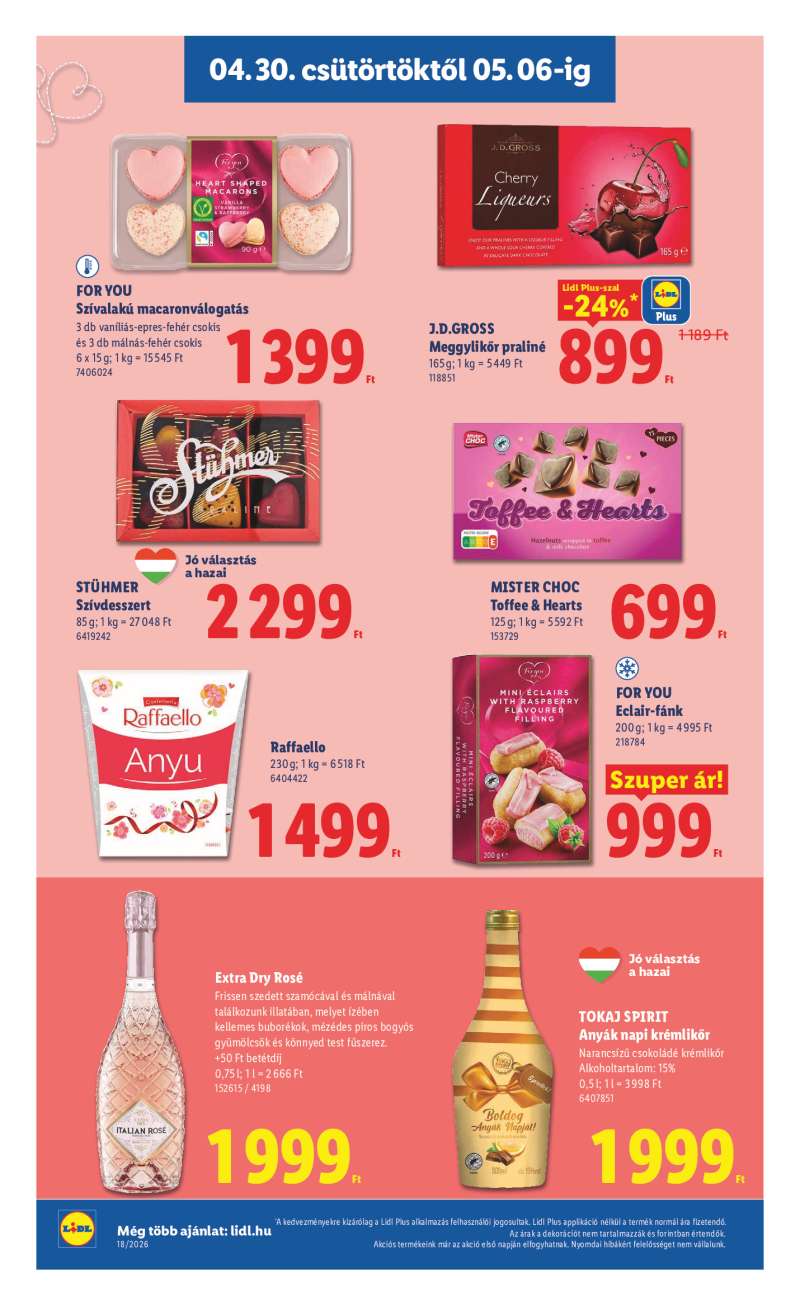 Lidl Érvényes 04.30-tól 22 oldal
